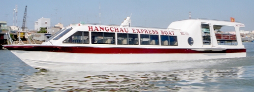 Hang Chau express boat-bateau rapide Chau Doc Phnom Penh